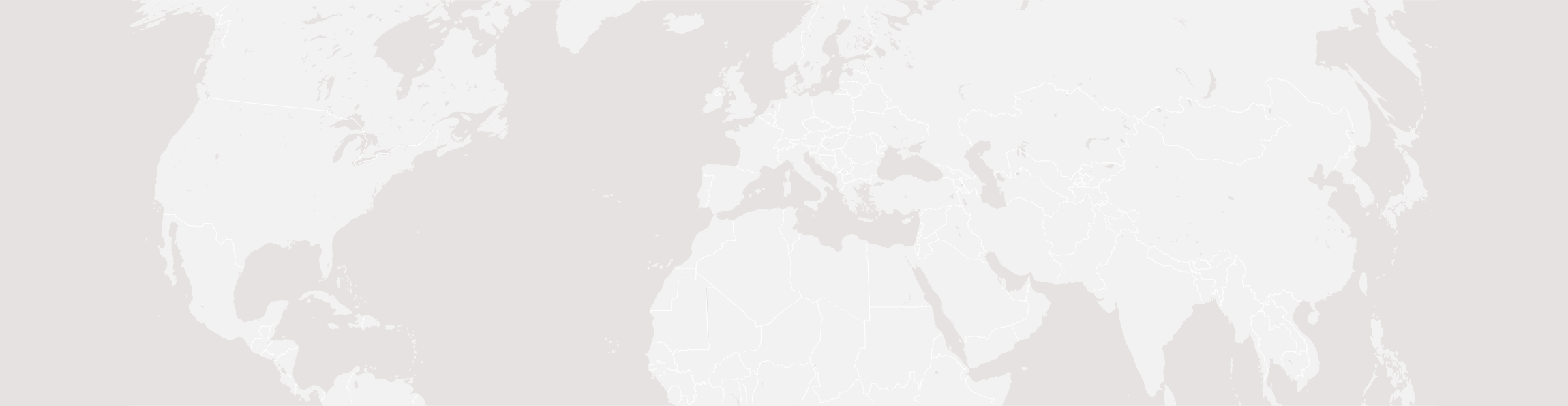 Weltkarte mit Fokus Europa